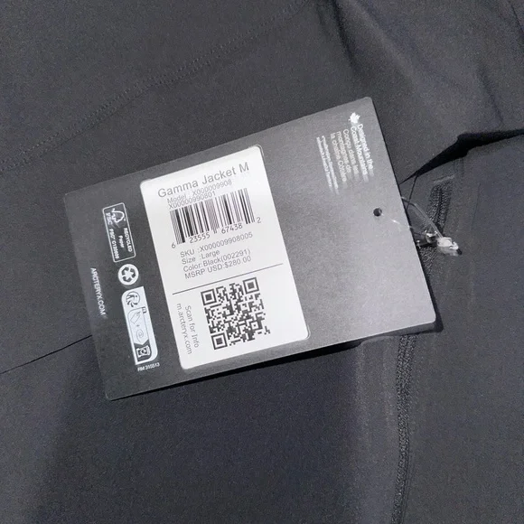 Arc'teryx Men's Black gamma jacket - Picture 4 of 4